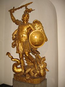archange saint michel dragon